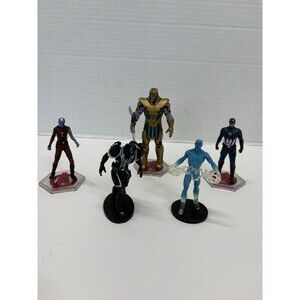 Marvel's Avengers Endgame Deluxe Figure Figurine Play Set Disney Store Lot of 5